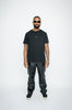MENS OVERSIZED LEATHER TROUSERS
